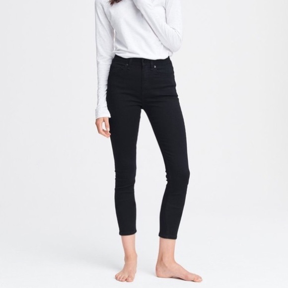 Rag & Bone Women’s Black Ankle Skinny Jeans, size 25 - Picture 1 of 13